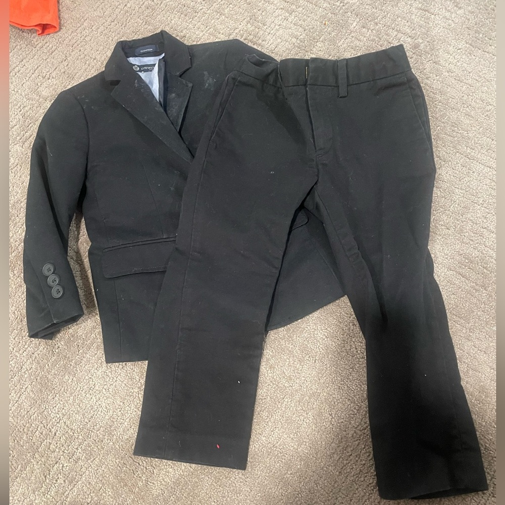 Crewcuts Thompson 3T boys suit jacket and pants